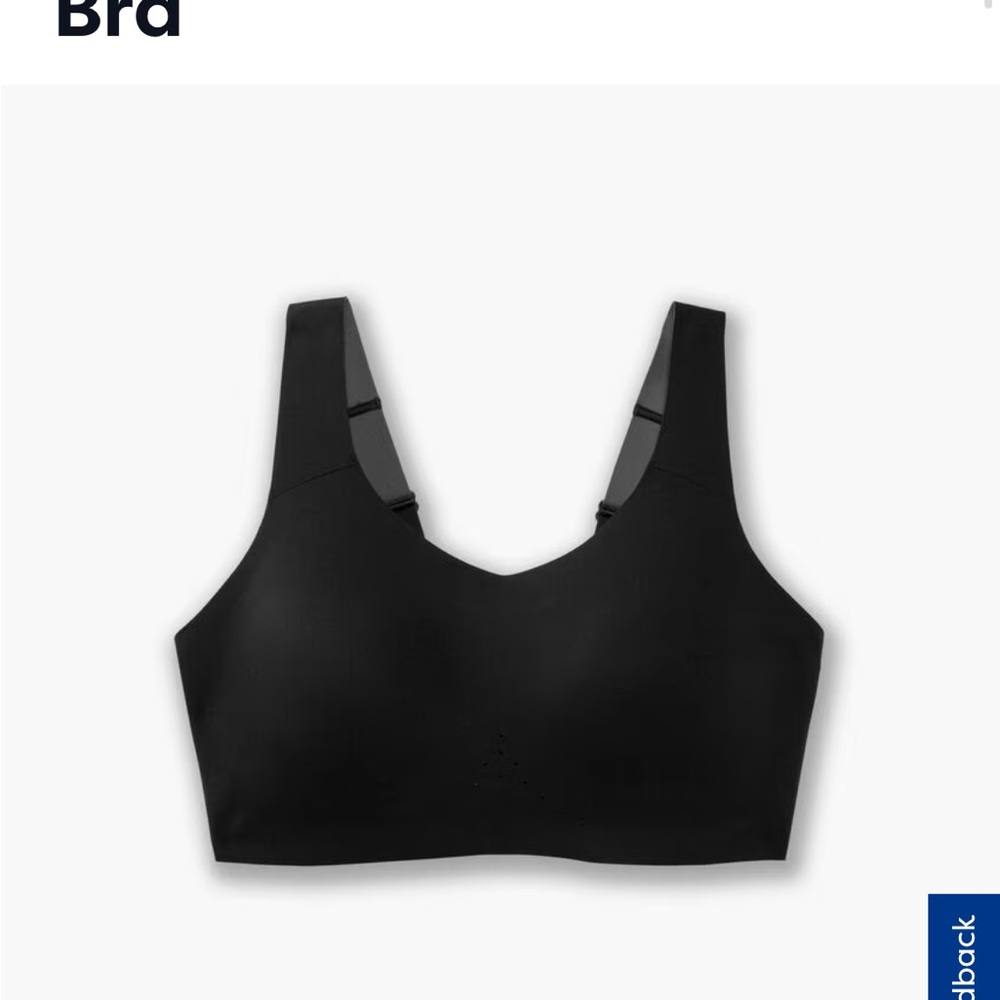 Brooks Black Seamless Bra